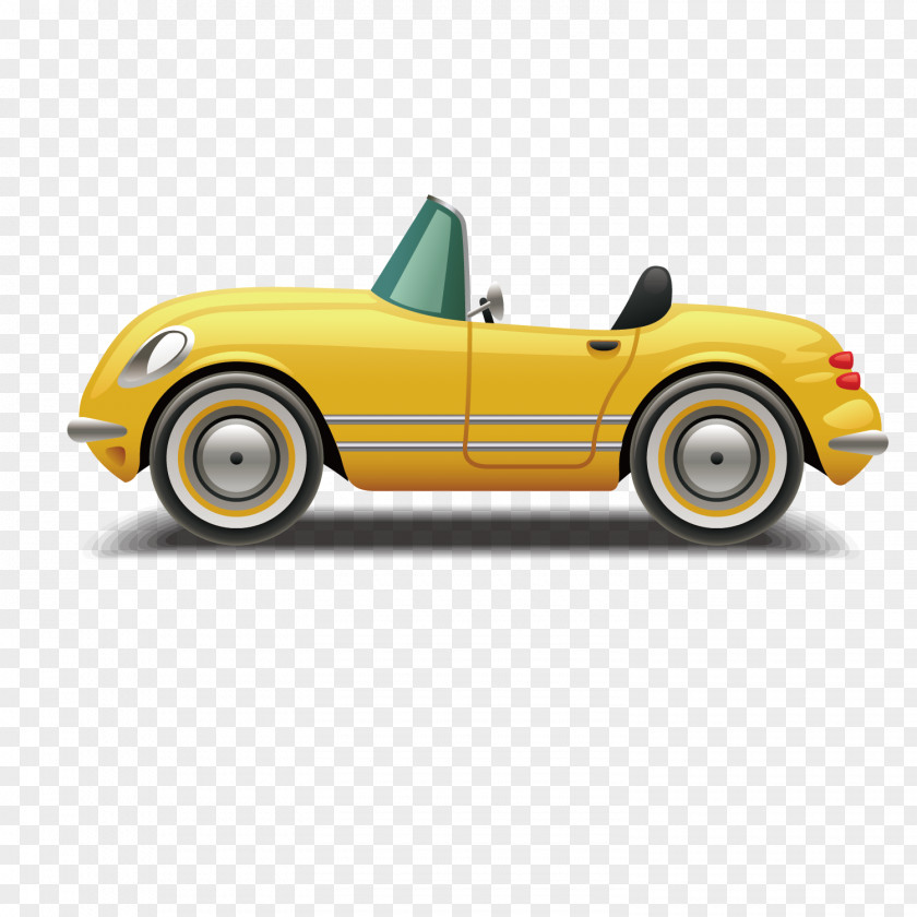 Sports Car Side PNG