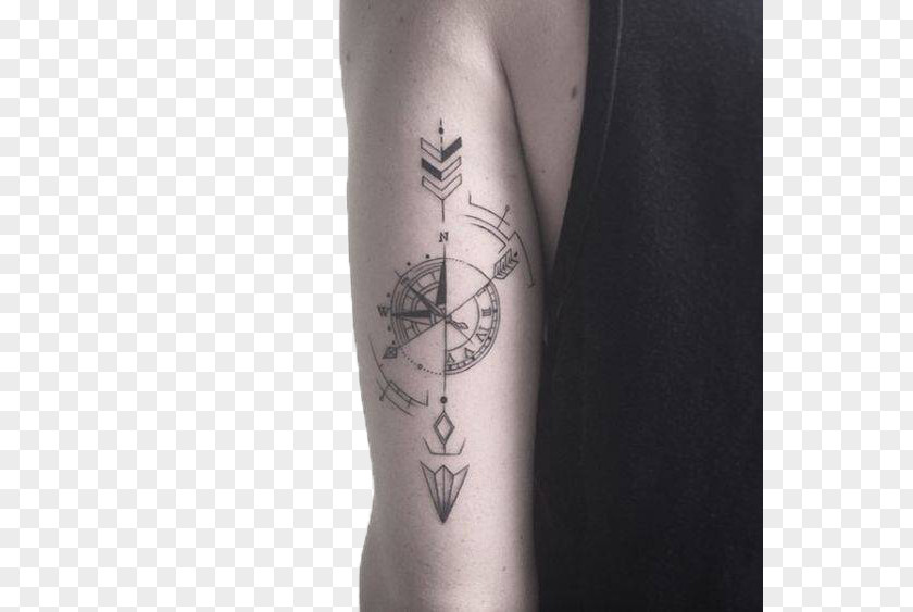 Compass Tattoo Sleeve Artist Old School (tattoo) PNG