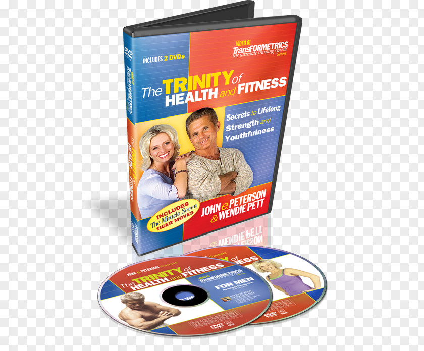 Dvd The Trinity Of Health And Fitness: Secrets To Lifelong Strength Youthfulness DVD Physical Fitness PNG