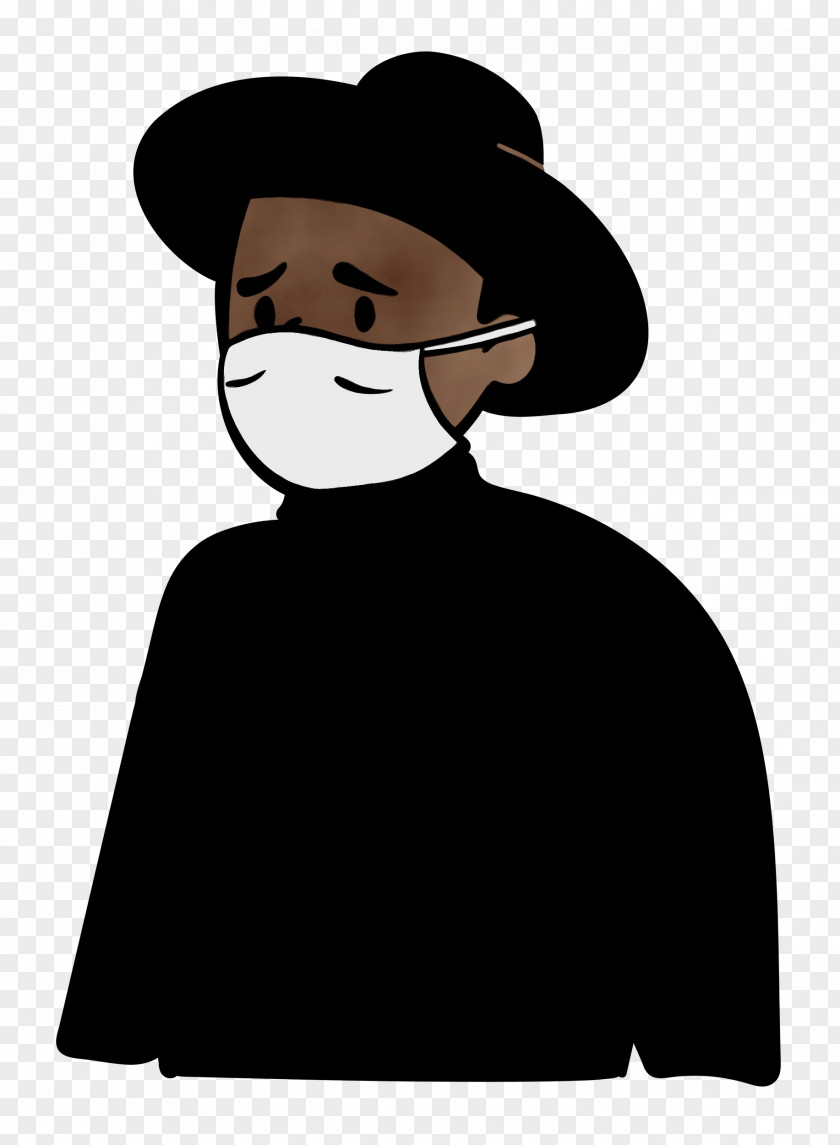 Facial Hair Cartoon Hat Character Male PNG