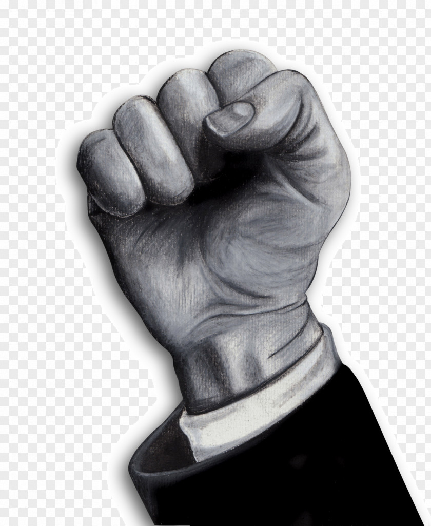 Hand Fist Drawing Raised Image Pump PNG