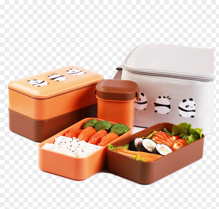 Japanese Simple Meal Cuisine Bento Box PNG