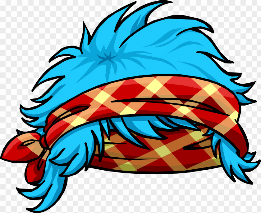 Mad Hatter Club Penguin Blue Hair Puffles PNG