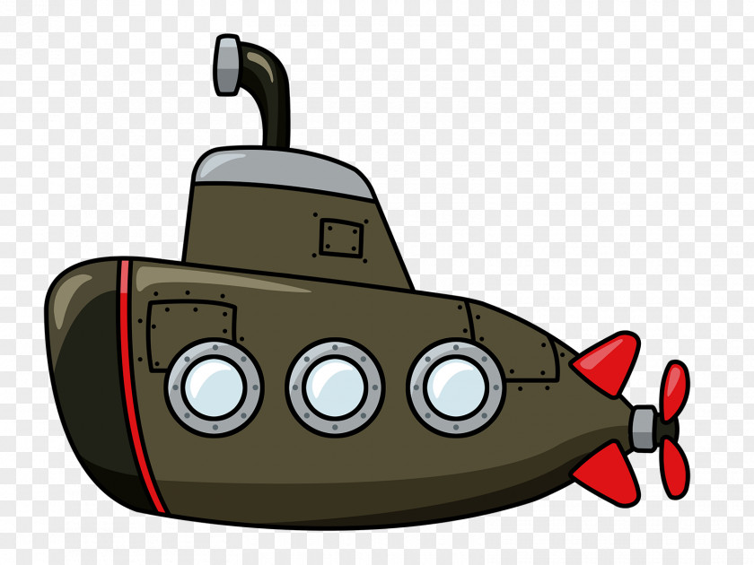 Mini Golf Submarine Clip Art PNG