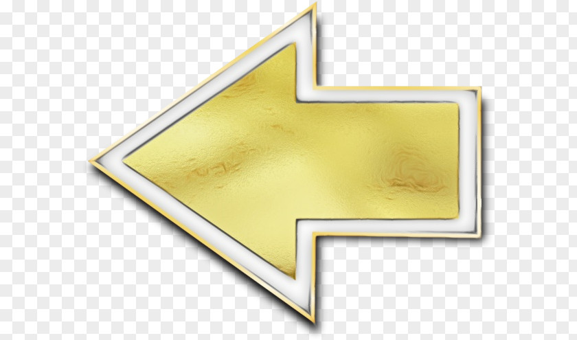 Rectangle M Yellow Triangle Symbol PNG