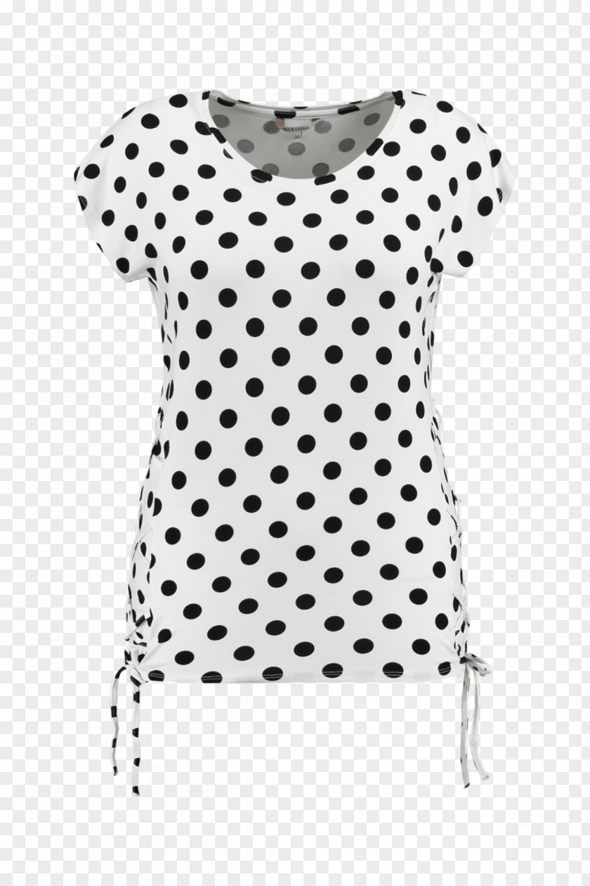 Shirt Polka Dot T-shirt Dress Clothing PNG