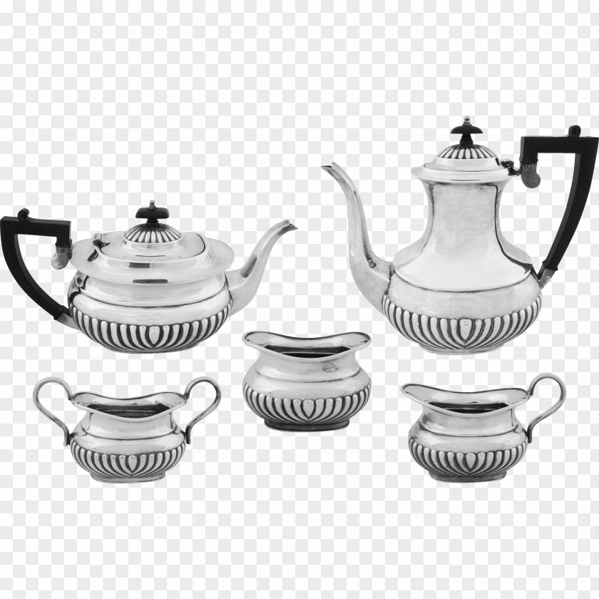 Tea Pot Set Teapot Tableware Sheffield PNG
