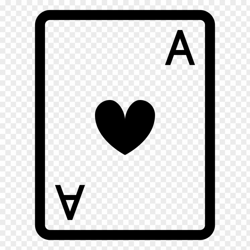 Ace Of Heart Spades Playing Card As De Trèfle PNG