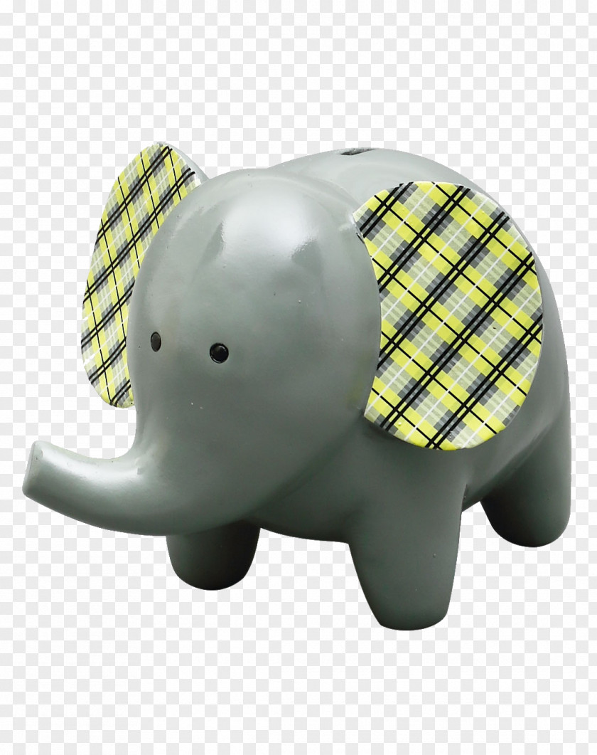 Cute Elephant Piggy Bank Clip Art PNG
