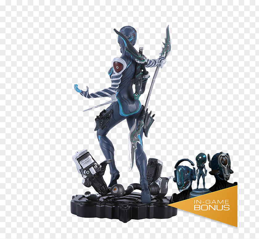 Dread Warframe Figurine Statue Action & Toy Figures PNG