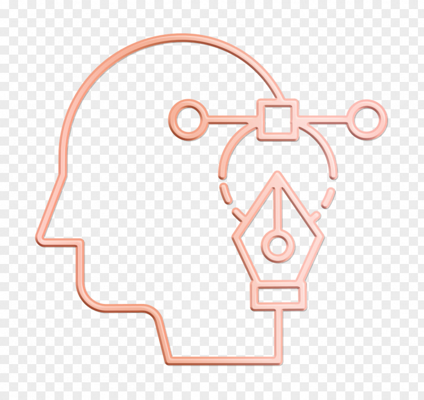 Graphic Design Icon Creative Mind Vector PNG