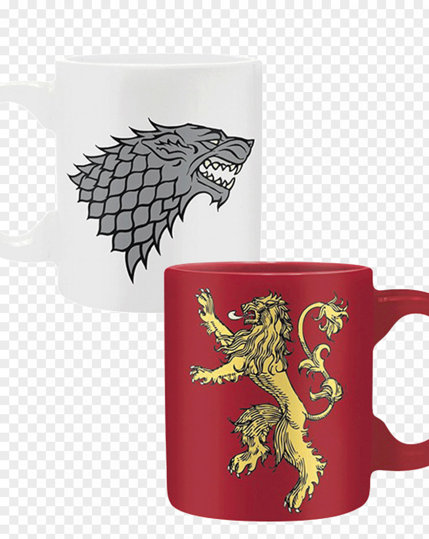 Mug Daenerys Targaryen House Stark Tyrion Lannister Television PNG