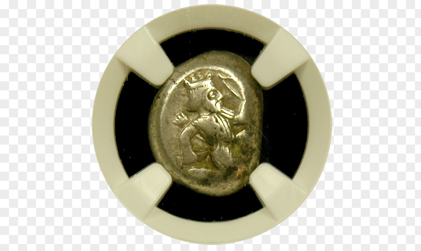 Coin Silver Persian Empire Achaemenid PNG