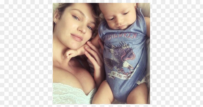 Model Candice Swanepoel Breastfeeding Infant Child PNG