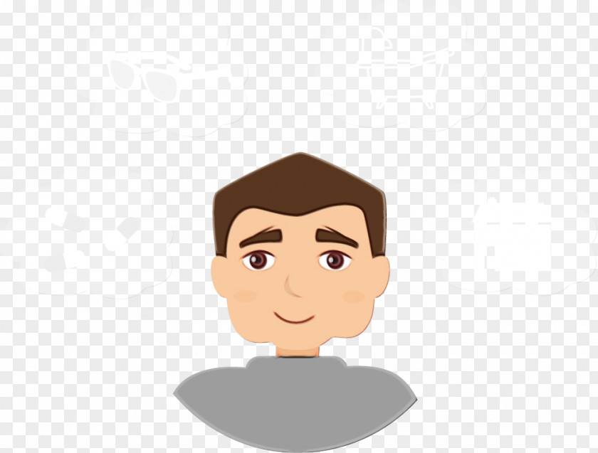 Skin Cheek Face Cartoon Head Nose Eyebrow PNG