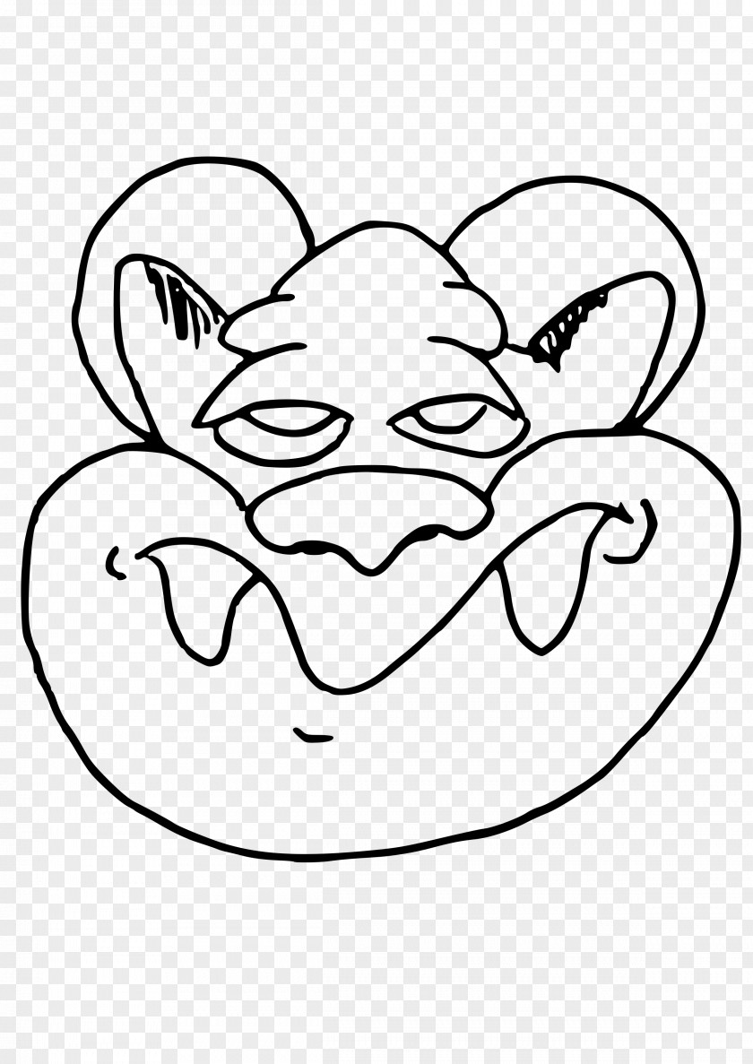 Sleepy Cartoon Internet Troll Clip Art PNG