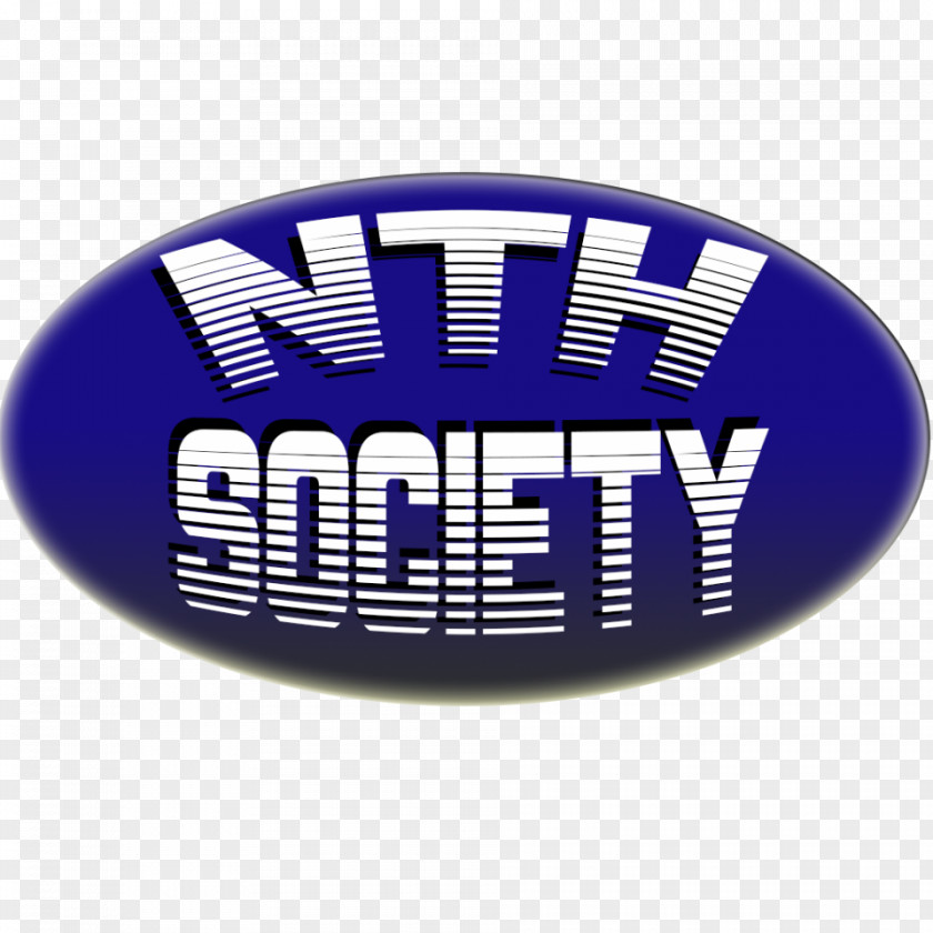 Society Logo Cobalt Blue Brand Emblem PNG
