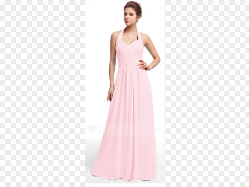 Blush Floral Wedding Dress Clothing Cocktail Formal Wear PNG