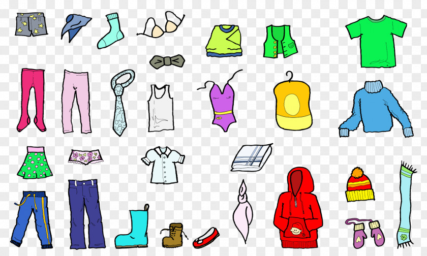 Children's Clothes Winter Clothing Clip Art PNG