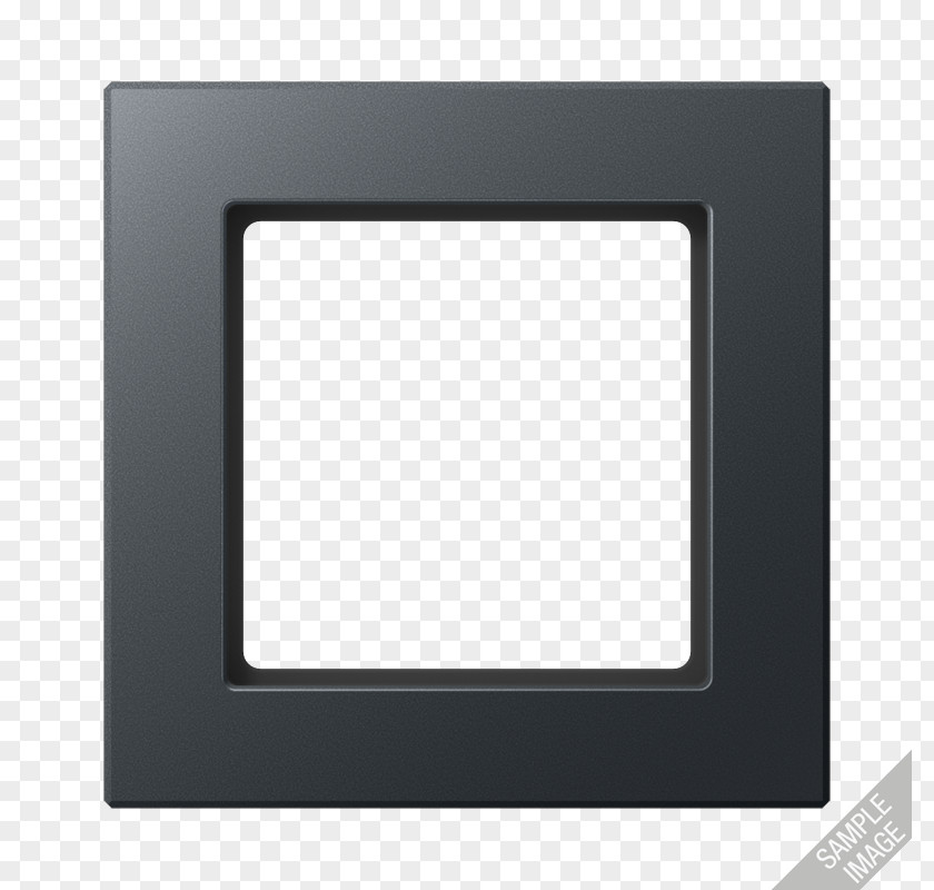 Designs For Project Picture Frames AC Power Plugs And Sockets Anthracite Schuko Frame 3-gang SL 5830 PNG