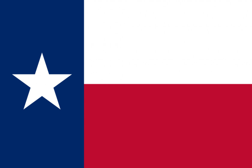 Flag Outline Of Texas The United States State PNG