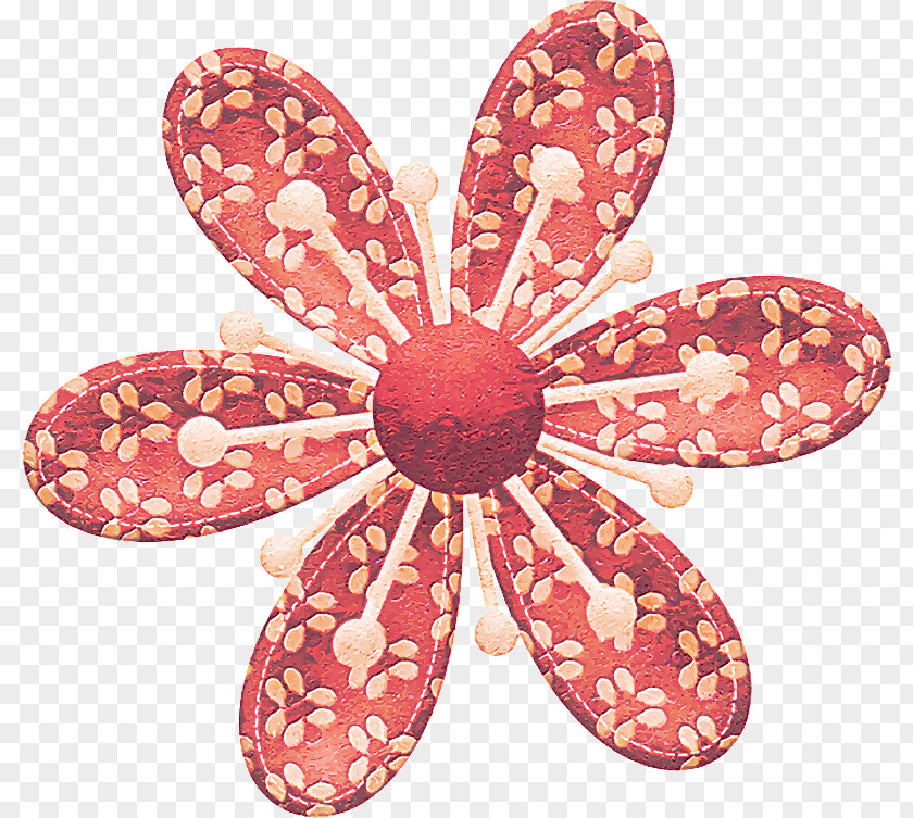 Flower Petal Pink Pattern PNG