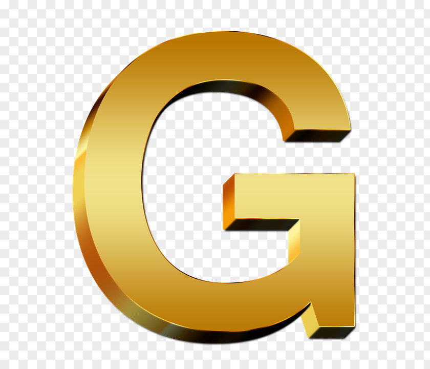 Gold Lettering Alphabet Font PNG