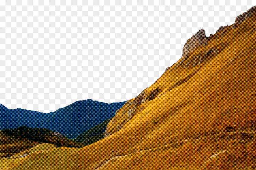 Mountainous Landforms Nature Highland Mountain Natural Landscape PNG