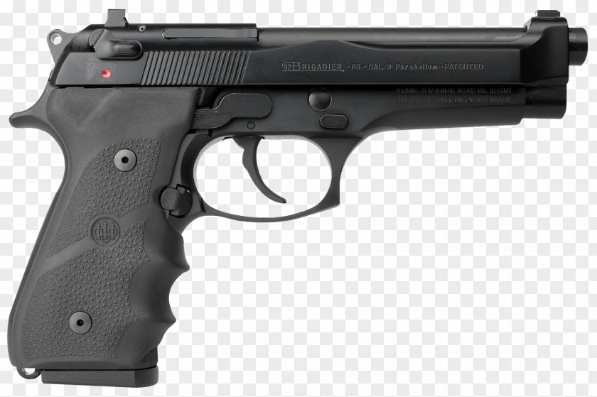Beretta M9 92 9×19mm Parabellum Firearm PNG