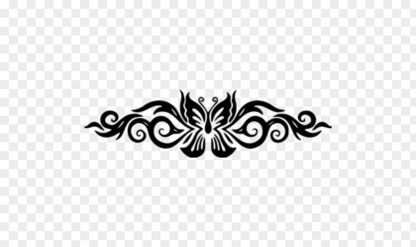 Butterfly Lower-back Tattoo Body Art Ink PNG