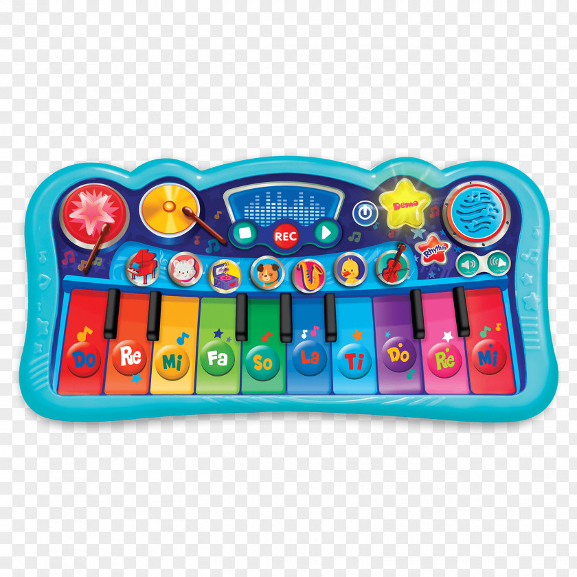 Plastic Baby Rattle Toys WinFun Magic Sounds Composer Keyboard Child Toy Computer PNG