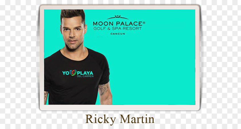 Ricky Martin T-shirt Logo Sleeve Brand Font PNG