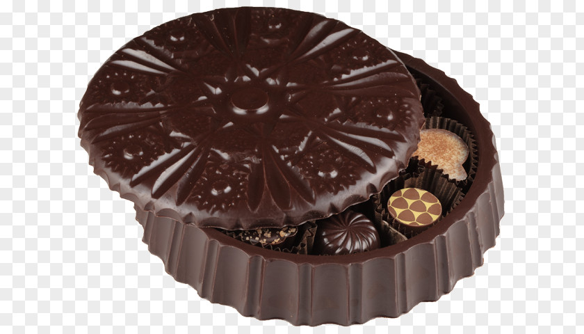 Chocolate Truffle Ganache Praline Cake PNG