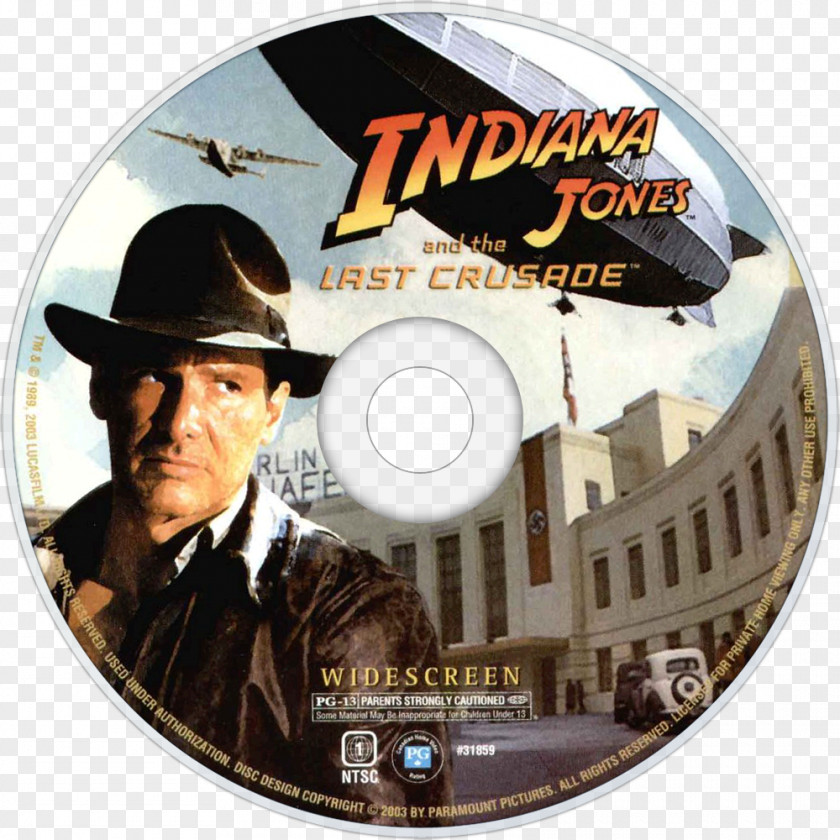 Dvd Indiana Jones And The Last Crusade Henry Jones, Sr. DVD Adventure Film PNG