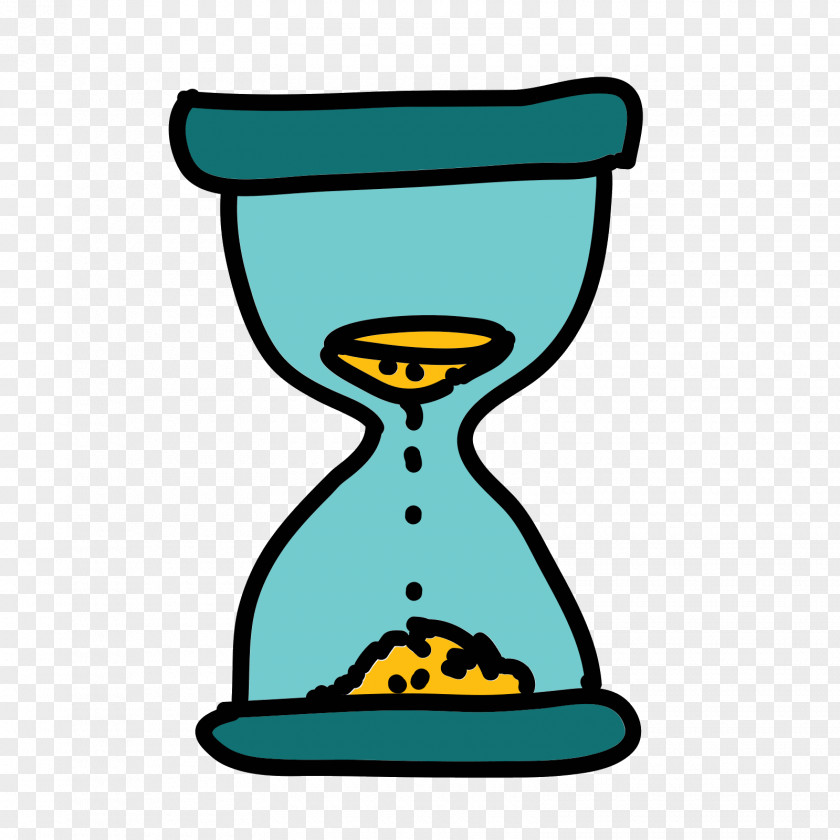 Hourglass Royalty-free Cartoon Clock Clip Art PNG
