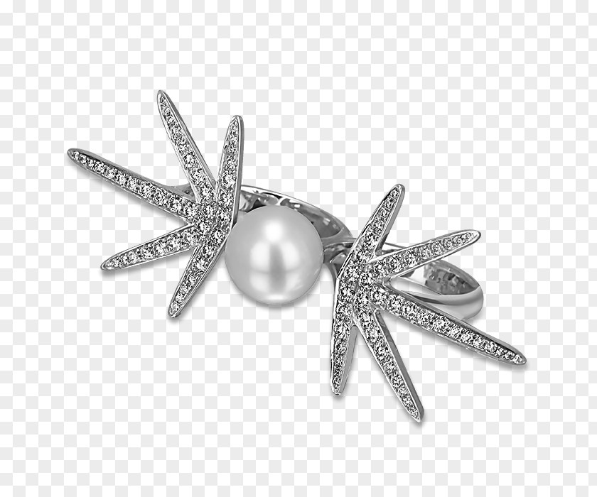Jewellery Gemstone Pearl Diamond Brooch PNG