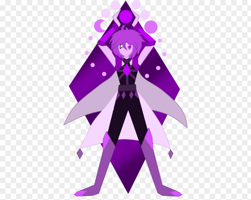 Purple Diamond Mural Art Pink PNG