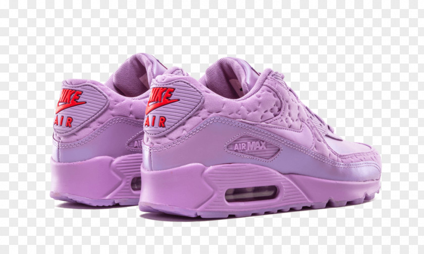 Purple Nike Shoes For Women Wide Free Air Max 90 Wmns Sports PNG