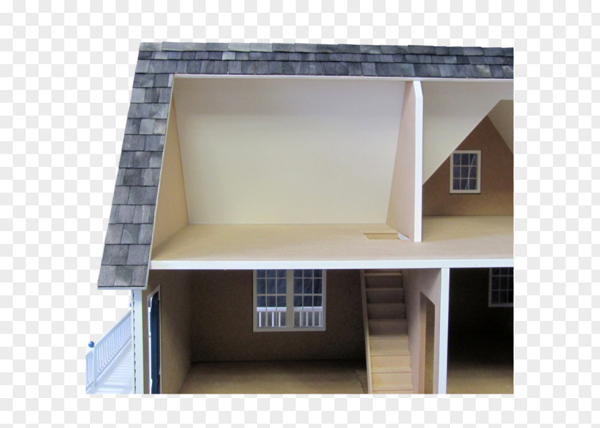 Scale Models Facade Roof House Daylighting Property PNG