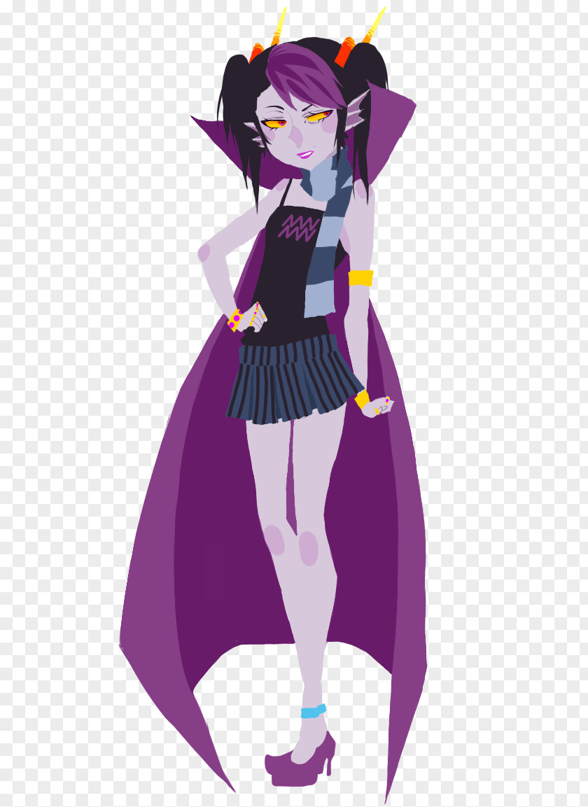 Ashen Violet Hiveswap Color Homestuck Eridanus PNG