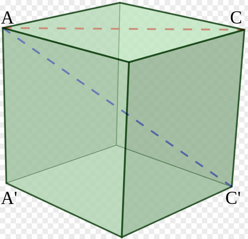 Diagonal Space Face Cube Vertex PNG