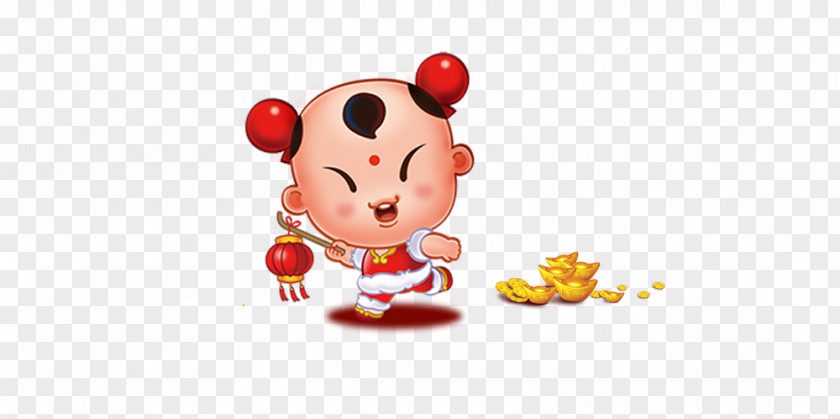 Lucky Doll Chinese New Year U5e74u8ca8 Years Day Clip Art PNG