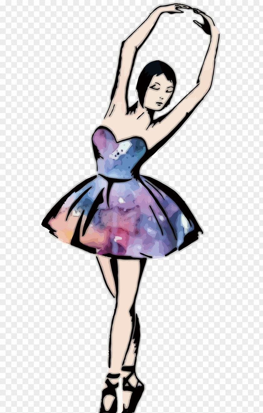 Vector Ballet Dancer Dance Balerin PNG