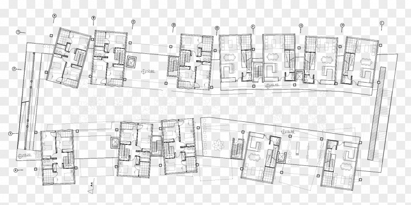 Architectural Complex Sketch Product Design Engineering Line Art PNG
