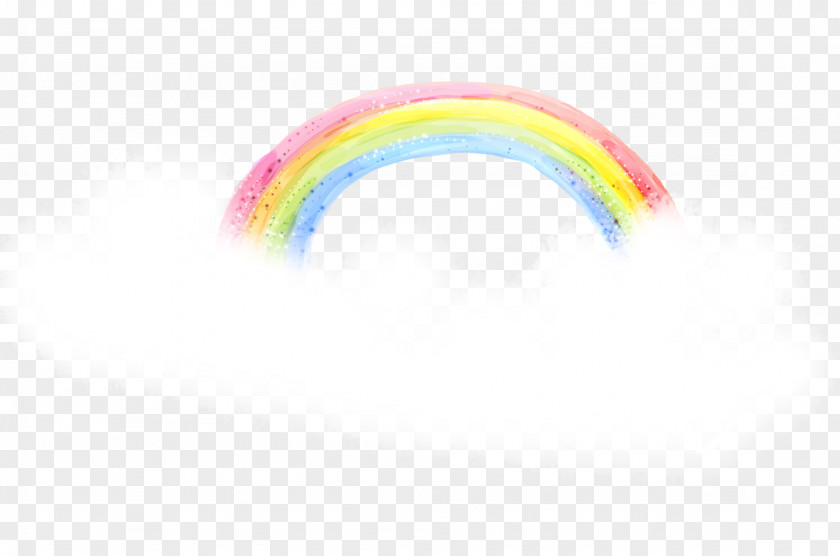 Cartoon Rainbow Logo Brand Font PNG