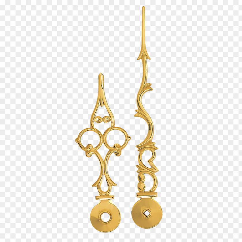 Clock Movement Manecilla Metal Arm PNG