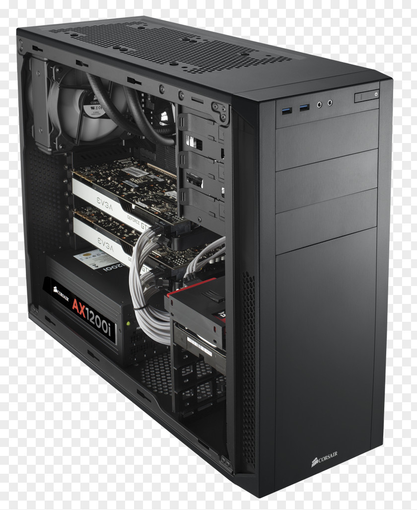 Computer Cases & Housings MicroATX Corsair Components PNG