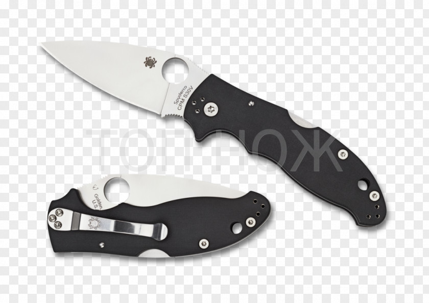 Knife Hunting & Survival Knives Pocketknife Spyderco, Inc. PNG