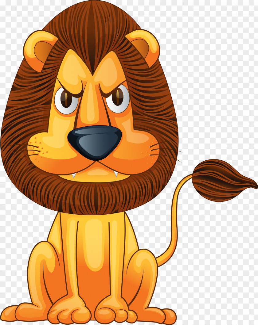 Lion Tiger Baby Zoo Animals Cage Clip Art PNG
