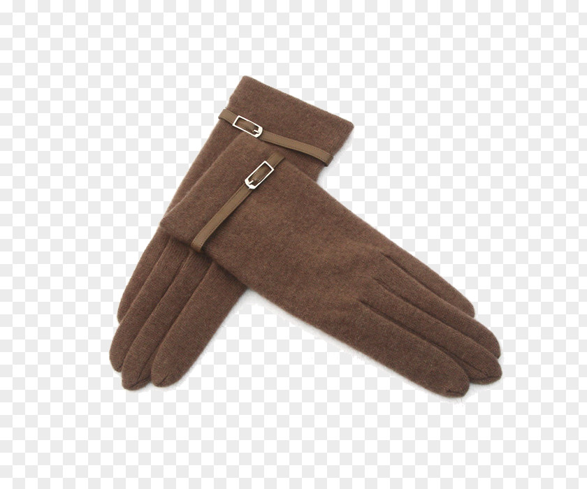 Ms. Brown Gloves Glove Cashmere Wool PNG